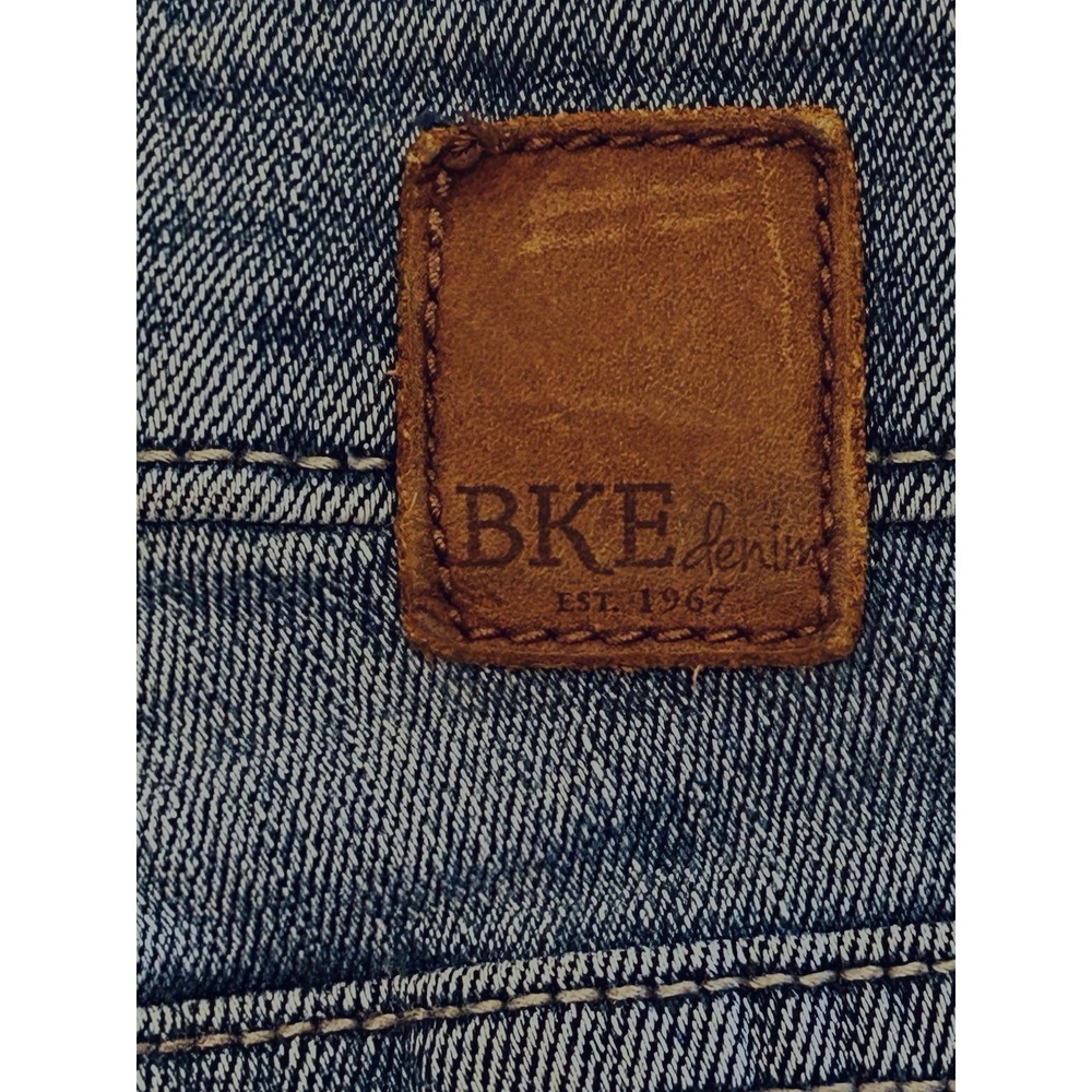 BKE Stella Skinny Jeans Womens 28x28.5 Medium Wash Distressed Denim - Picture 7 of 9